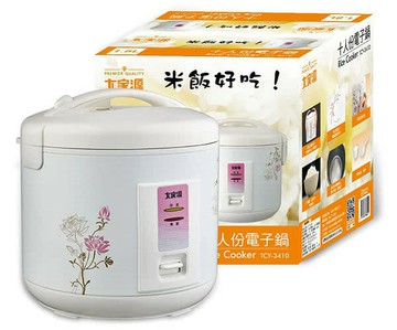【大家源】 多功能電子鍋 / 10人份飯鍋 / TCY-3410【APP滿額下單10%點數(單一帳號最高1000點)】4/30止