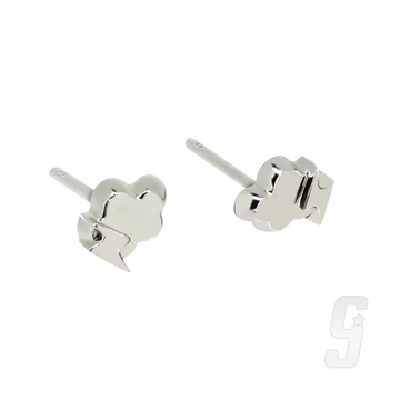 赤軍寶飾-幾何-雷雲耳環