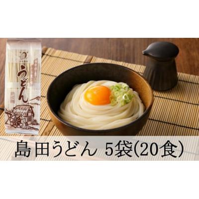 ふるさと納税 八百津町 島田うどん 5袋(20食分)