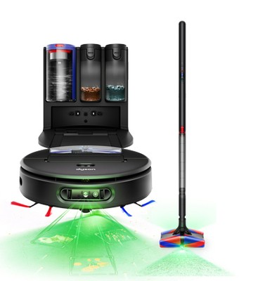【多入採購超值組合】Dyson Spot+Scrub™ Ai 掃拖機器人
