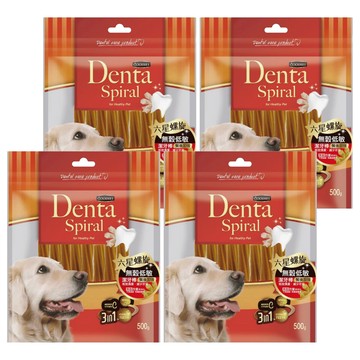 GOODIES 全種犬適用 無穀低敏潔牙棒  十字造型  500g  4包
