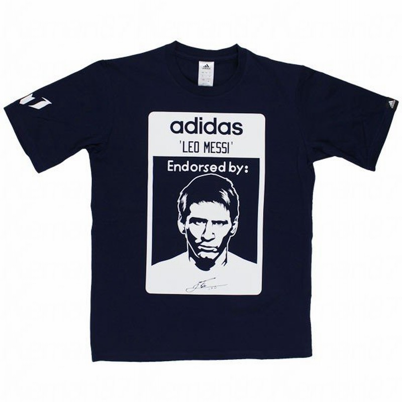 Fcwc メッシ Tシャツ カレッジネイビー Adidas アディダス サッカークラブチームウェアーnpy01 S 通販 Lineポイント最大0 5 Get Lineショッピング