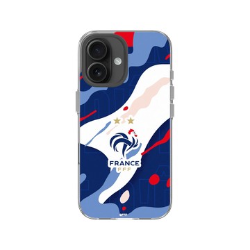 iPhone 16 Clear Case（相機按鈕） 透明 - FFF - Logo - Camo