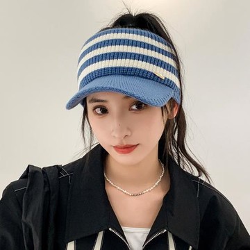 Acorn*橡果-新款空頂帽棒球帽防曬機能帽遮陽帽1733(藍色)