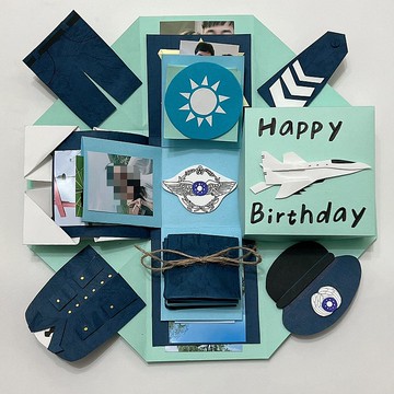 客製化爆炸盒 禮物盒 手工卡片 情人節禮物 情侶禮物 生日卡片