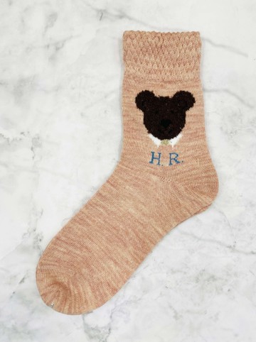 【震撼精品百貨】日本精品百貨~日本熊襪子(22~24CM)粉*82290