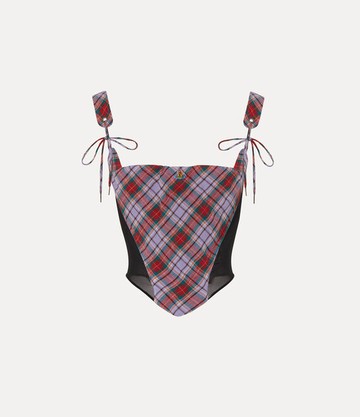 Vivienne Westwood Puppy Corset Louth Tartan 46 Women