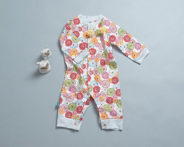 包屁連身衣(長袖)-和風20 手作 連身 嬰兒 兔裝