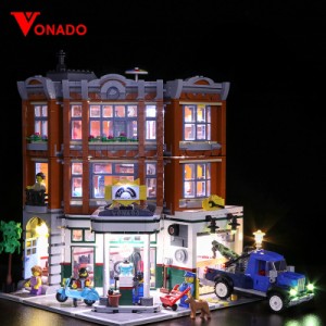 MOC LEGO レゴ ブロック 10264 クリエイター エキスパート 互換 街角のガレージ LED ライト キット 【海外から直送します】※レゴ本体は  | LINEブランドカタログ