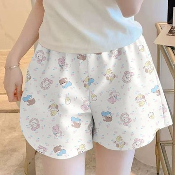 台灣出貨居家短褲 短褲女 休閒短褲  大尺碼短褲 女生短褲 三分短褲 夏天短褲 睡褲 涼感運動短褲  冰絲短褲 涼感短褲