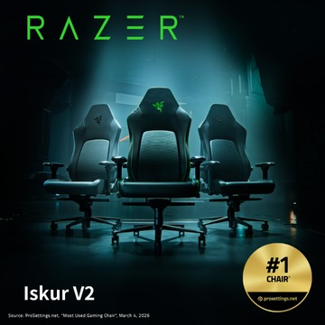 雷蛇Razer Iskur V2 電競椅-(綠/黑/布織灰)