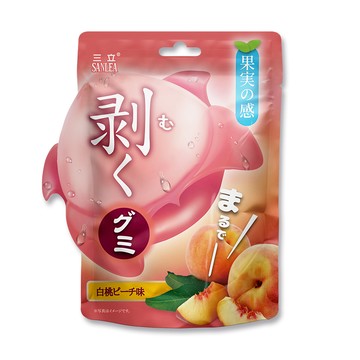 [家速配]剝皮軟糖(白桃味)