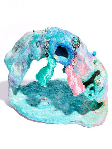 3D Bling Keyring #998_ 2 Colors