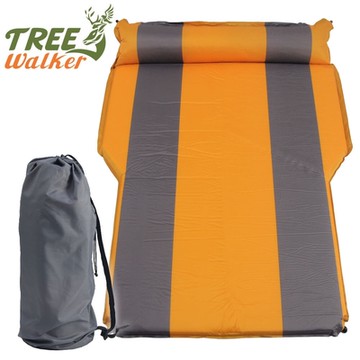 TreeWalker 車用自動充氣睡墊-灰橘
