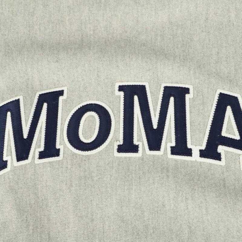 チャンピオン モマ Champion MoMA スウェット トレーナー クルーネック スウェットシャツ メンズ レディース CREWNECK  SWEATSHIRT グレー レッド グリーン | LINEブランドカタログ