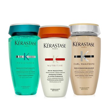 Kerastase 巴黎卡詩髮浴 250ml 多款可選(安息香/捲髮/煥髮彈韌)