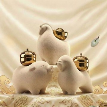 【 les nez】開運神獸擴香禮盒-馬上有錢、牛柿沖天、豬柿大吉