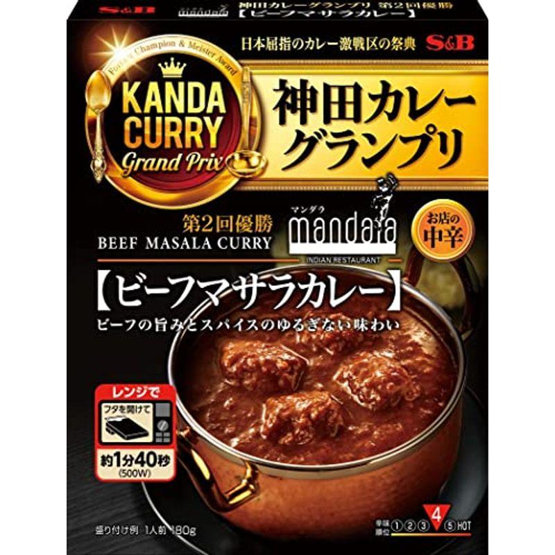 エスビー食品 マンダラビーフマサラカレー 180g×5箱