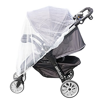 OhBabyLuxury 推車蚊帳 一般推車通用款  白色  1個