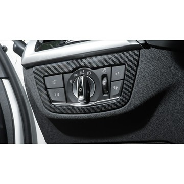 ~歐力斯~寳馬 BMW 18-24年 G01 X3 大燈調節開關飾框 左中控裝飾框 大燈調整開關 碳纖維紋