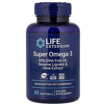Life Extension, 超級歐米伽-3，60 粒軟凝膠