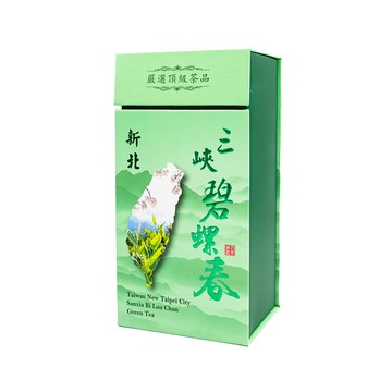 新造茗茶 頂級台灣綠茶-三峽碧螺春 (100g*2罐)