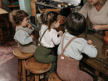 Silly Silas - 復古泰迪吊帶褲