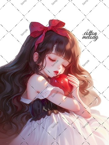 original sticker no.1628 人物貼紙 原創貼紙 人物貼紙 女孩貼紙 原創人物貼紙