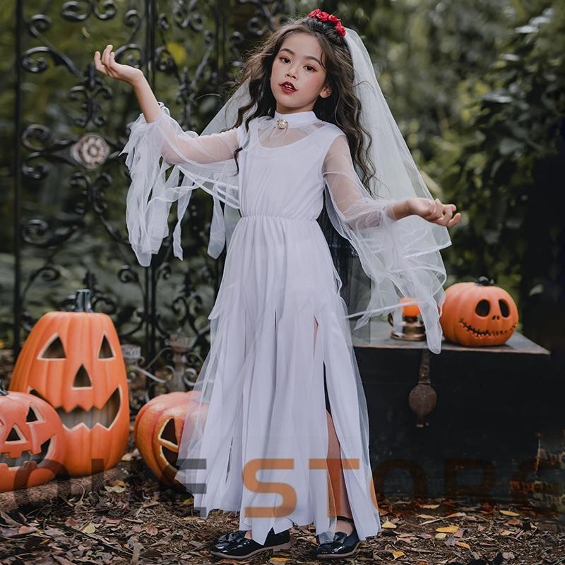 子供ハロウィン衣装 ゴシック ロリータ ワンピース キッズ 女の子 暗黒