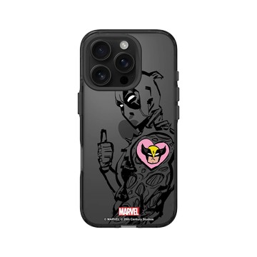 iPhone 16 Pro Clear 酷墨灰 - 迪士尼-漫威 Marvel - 死侍與金鋼狼-1