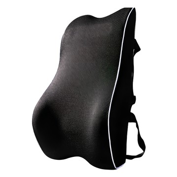 HONDONI 4D護腰 記憶靠墊 透氣型網部面料  黑色  不適用