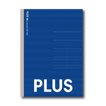 【PLUS 普樂士】B5 筆記本 橫線 單色10本入 /包 NO-003UI(藍 75-144、淡藍 75-145、粉 75-146)  -  多款可選