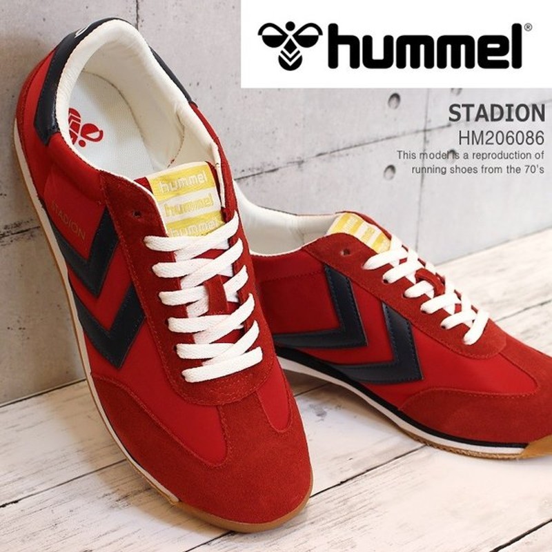 ヒュンメル スニーカー Hummel Stadion Hm6086 37 Chili Pepper スタディオンメンズ レディースレトロランニングシューズ カジュアルシューズ ヒュ 通販 Lineポイント最大0 5 Get Lineショッピング