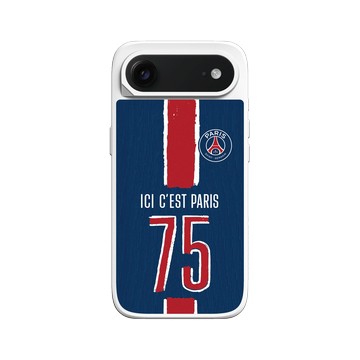 iPhone Air SolidX 白 - PSG - 75 ICI C'EST PARIS