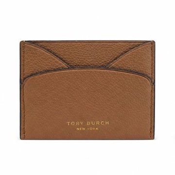 TORY BURCH ROMY 荔枝紋卡片夾(提拉米蘇)