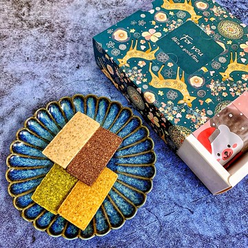 【椰糖四季餅乾-聖誕禮盒】Vegan_無麩_無玉米_無大豆_椰糖