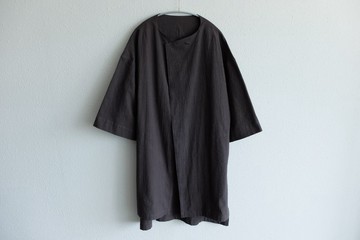 【新品】きるもの（Kirumono）| JKT 參 | 棉質水洗布 深棕色 [unisex freesize]