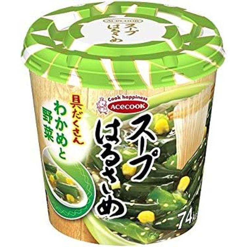 エースコック スープはるさめ わかめと野菜 1箱6食