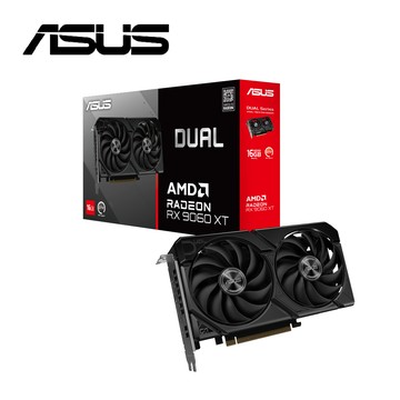 【A+A超值組】華碩 Dual RX 9060 XT 16GB GDDR6 顯示卡 + AMD Ryzen 9-9950X3D 4.3GHz 16核心 處理器