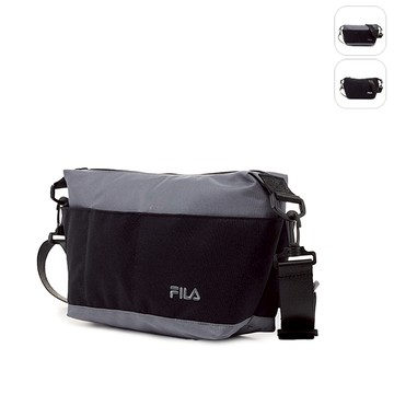 【FILA】簡約時尚斜背包-深灰 BMZ-1100-DG
