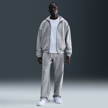 NIKE AS M NK TF SI BRSH FZ HD 男夾克 灰-IO3690063