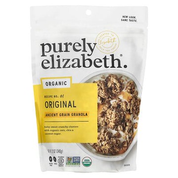 Purely Elizabeth, 有機古老穀物格蘭諾拉麥片，原味，12 盎司（340 克）