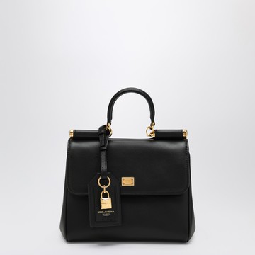 Shoulder bag My Sicily in black leather