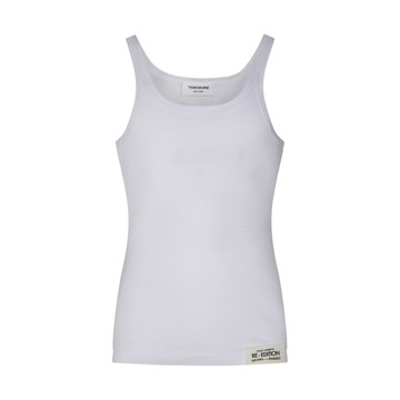 Dolce & Gabbana - White Cotton Tank Top