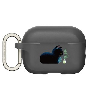 AirPods Pro 2 AirPods Case 黑 - Little Oil Art 小油画 - 在你身邊