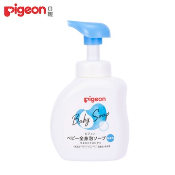 日本《Pigeon貝親》泡沫沐浴乳【500ml】