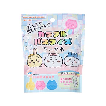 Chiikawa吉伊卡哇專區 吉伊卡哇造型彩虹泡澡球 1st (JN2304)