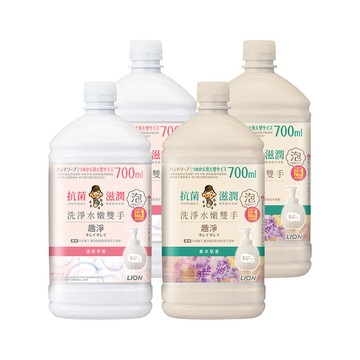 LION 敏弱肌專用洗手慕斯補充瓶700mlx4