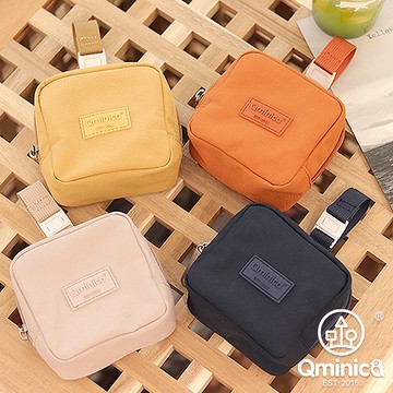 【WHOSE BAG】加厚版馬卡龍色收納包零錢包 NO.QM031
