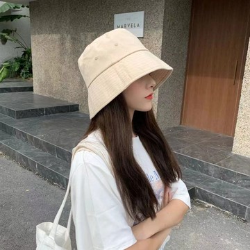網紅漁夫帽女韓版百搭水桶盆帽潮春夏太陽帽遮陽帽子女遮臉防曬帽